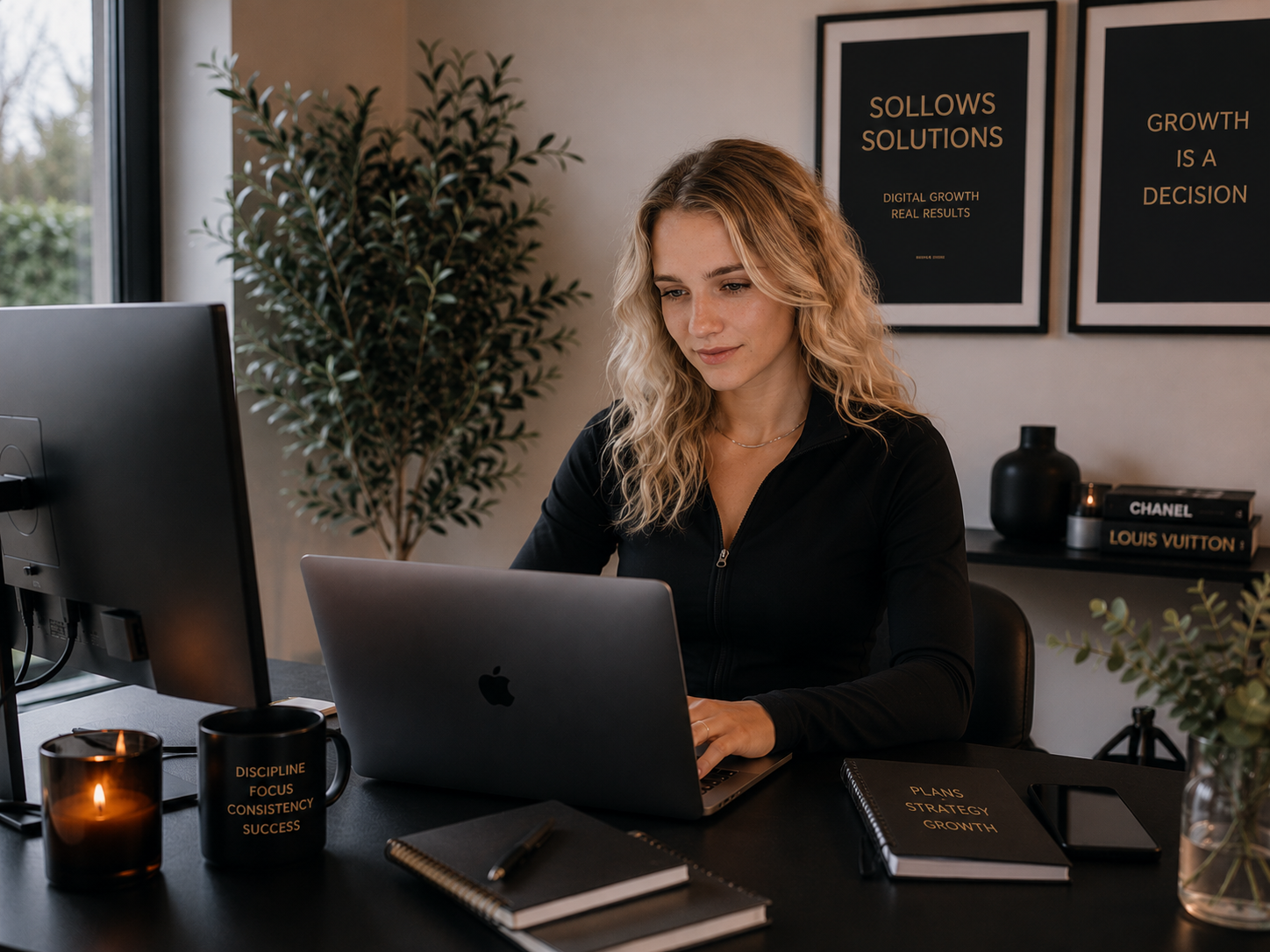 Performance Marketing Arbeitsplatz